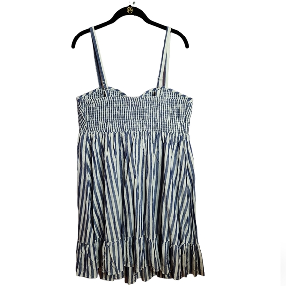 TORRID Mini Challis Smocked Skater Dress, size 2 - Picture 3 of 11